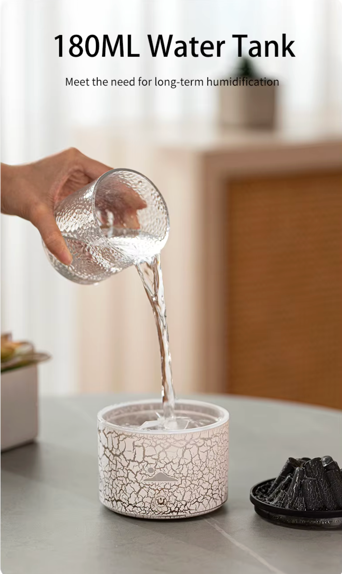 Volcano humidifier